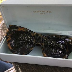 Karen Walker Sunglasses. In great condition